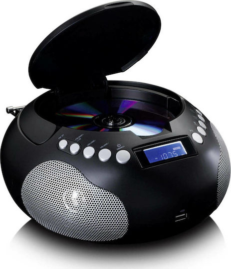 Lenco SCD-331 Sistem Audio Portabil Cu Bluetooth CD MP3 USB Radio Negru