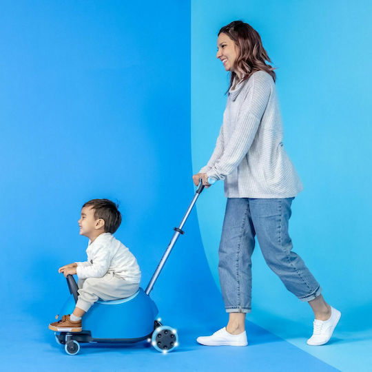 Y Volution Kids Scooter YGlider Luna 3-Wheel with Seat Blue