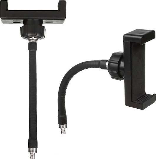 Maclean Energy Ring Light 25cm 3000 - 6500K with Floor Tripod and Mobile Phone Holder