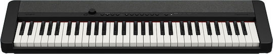 Casio Αρμόνιο CT-S1 Set με 61 Δυναμικά Πλήκτρα με Βάση, Ακουστικά και Αναλόγιο Μαύρο Set