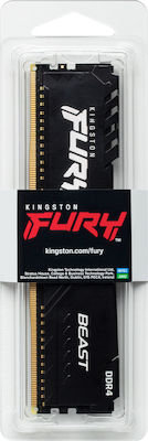 Kingston Fury Beast 16GB DDR4 RAM mit Geschwindigkeit 3200 für Schreibtisch