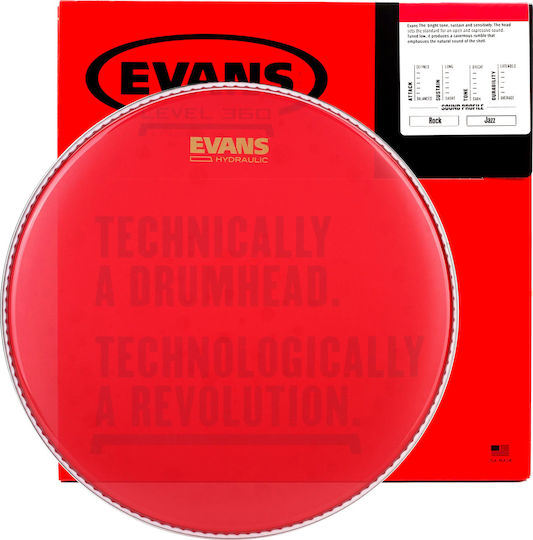 Evans Hydraulic Batter Дърмо за Барабани 13"
