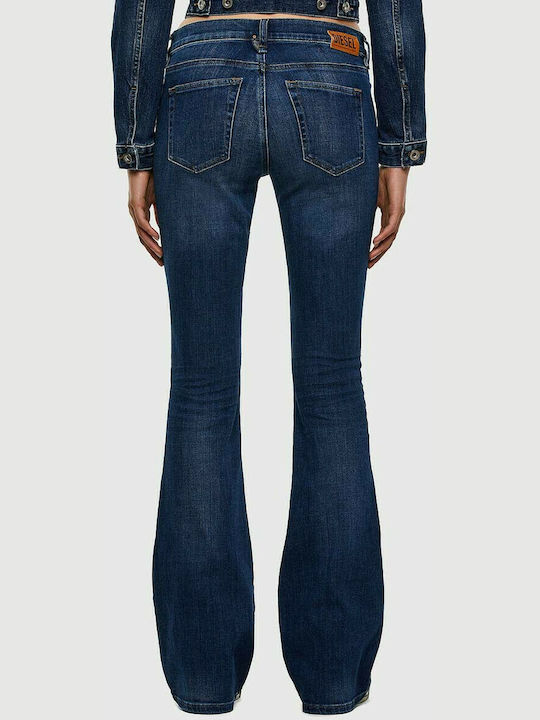 Diesel Ebbey Women's Jean Trousers Flared in Bootcut Fit