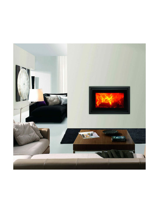 Panadero Insert F-820-S Șemineu cu inserție Lemn 7kW Drept cu ușă glisantă