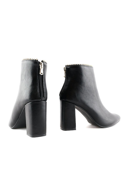82 Stiefeletten Damen Schwarz