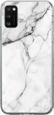 Wozinsky Marble Back Cover Σιλικόνης Λευκό (Galaxy