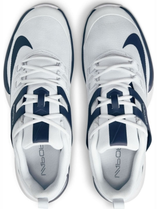 Nike Vapor Lite Men's Tennis Shoes for Clay Courts Pure Platinum / White / Obsidian