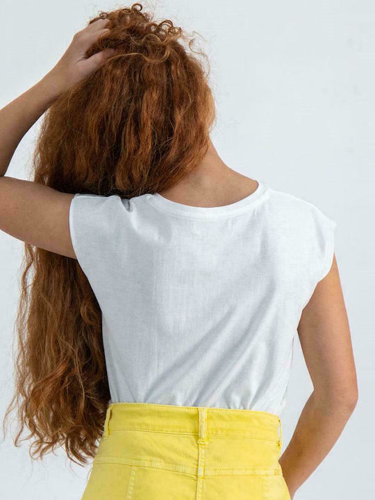 Παιδική Μπλούζα Κοντομάνικη Λευκή