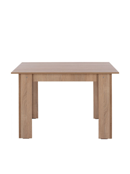 Τραπέζι Κουζίνας Ξύλινο Sonama Oak 110x80x77εκ.