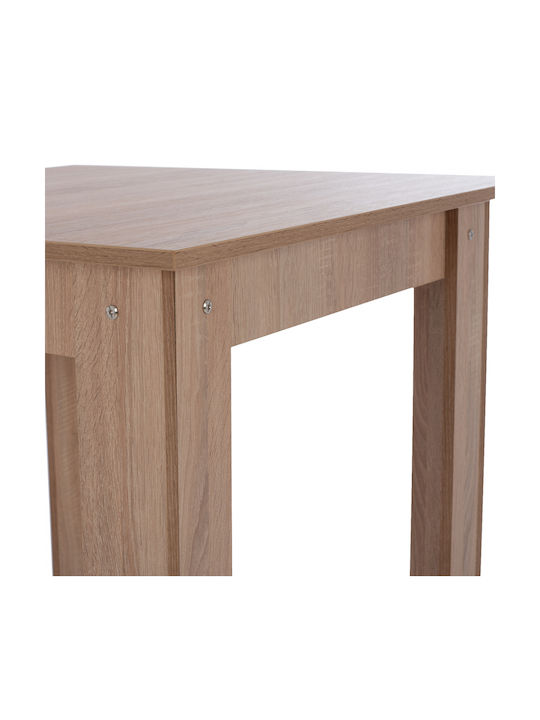 Τραπέζι Κουζίνας Ξύλινο Sonama Oak 110x80x77εκ.