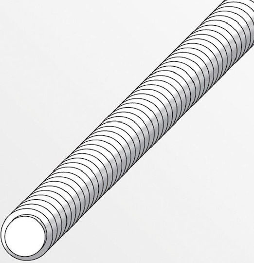 Alfer Aluminium Threaded Rod Galvanized with Diameter M8 and Length 1000mm