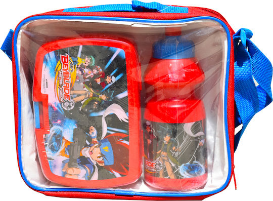 Gim Beyblade Schulische Hand-Lunch-Tasche Rot