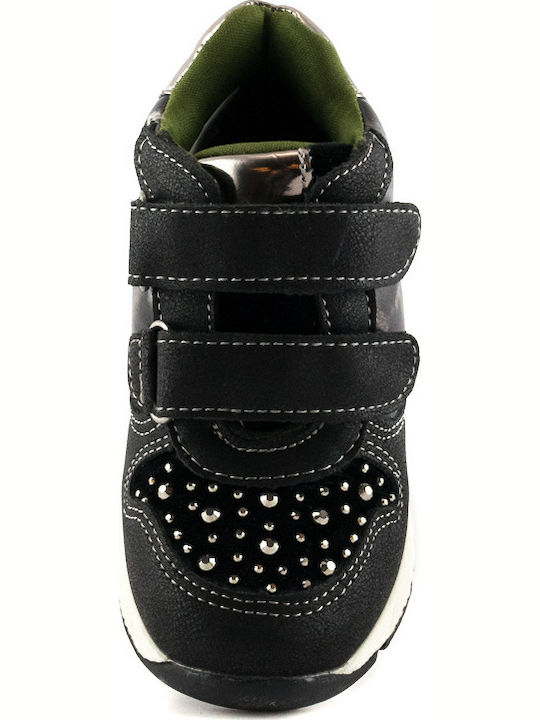 Fantasy Παιδικά Sneakers με Σκρατς Μαύρα