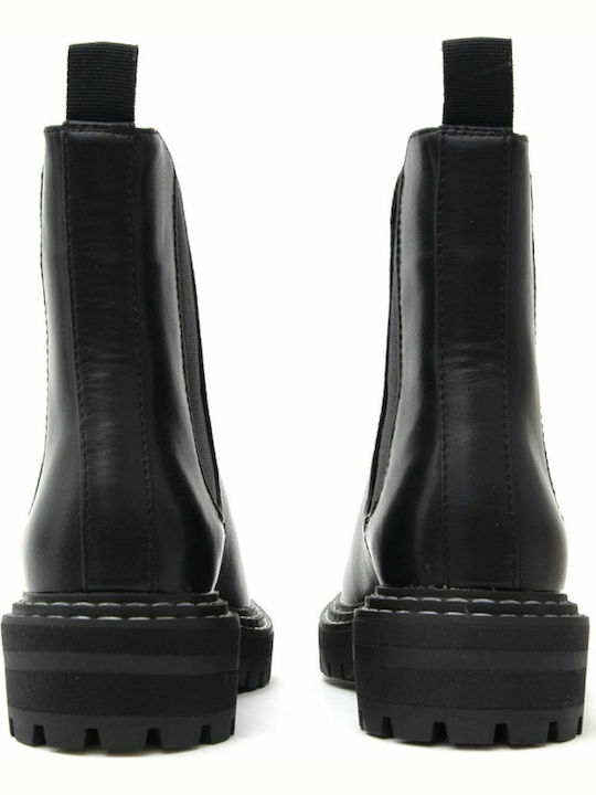 Onlbeth2 Women's Chelsea Boots with Medium Heel Black