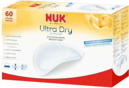 Nuk Ultra Dry Comfort Breast Pads 60 Pieces