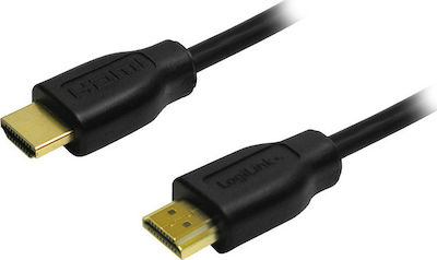 LogiLink HDMI 1.3 Cable HDMI male - HDMI male 0.2m Black