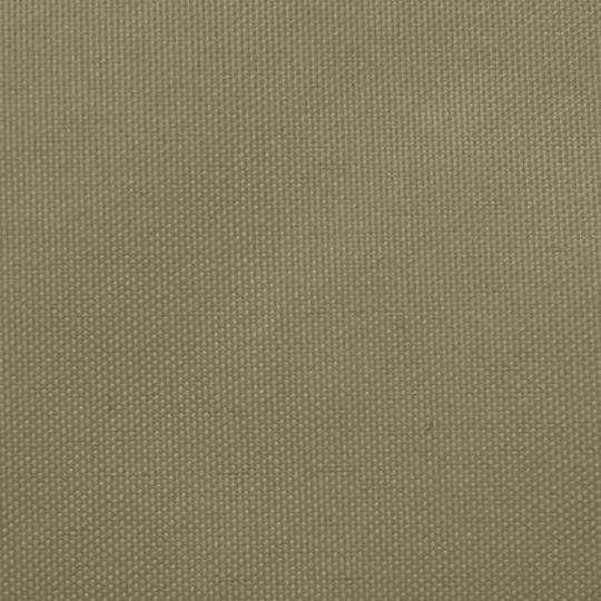 vidaXL Trapezoidal Shade Sail Beige 4x5x4m