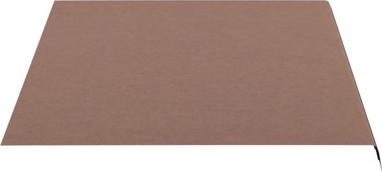vidaXL Τεντόπανο Καφέ με Επίστρωση PU 3x4m
