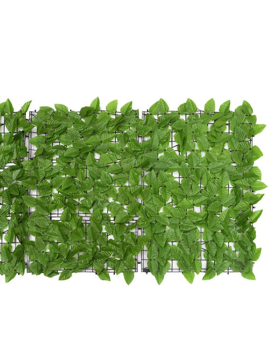 vidaXL Artificial Foliage in Roll with Green Leaves 6m x 75cm