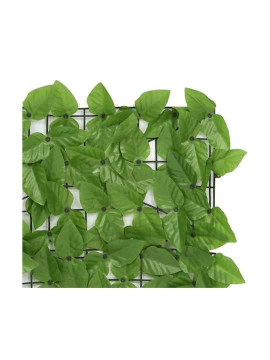 vidaXL Artificial Foliage in Roll with Green Leaves 3m x 75cm