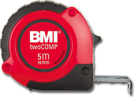 BMI Tools Метрическа лента с автоматично връщане 5м