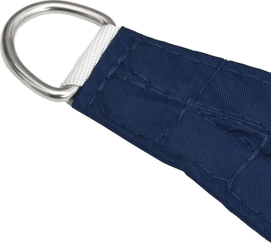 vidaXL Rectangular Shade Sail Blue with PU Coating 3x4m Rectangle made of Oxford fabric
