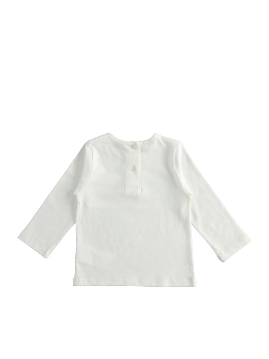 iDO Kids Blouse Long Sleeve White