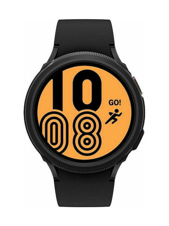 Spigen Liquid Air Силиконов Калъф в Черен цвят за Галакси Уотч 4 40мм