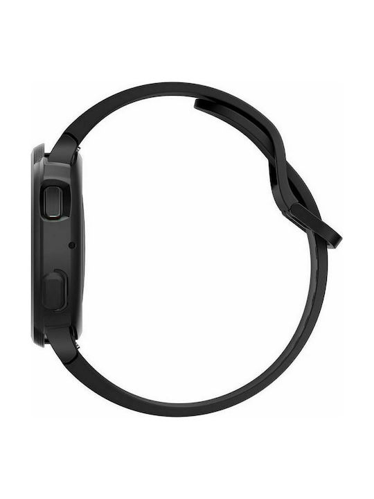 Spigen Liquid Air Силиконов Калъф в Черен цвят за Галакси Уотч 4 40мм