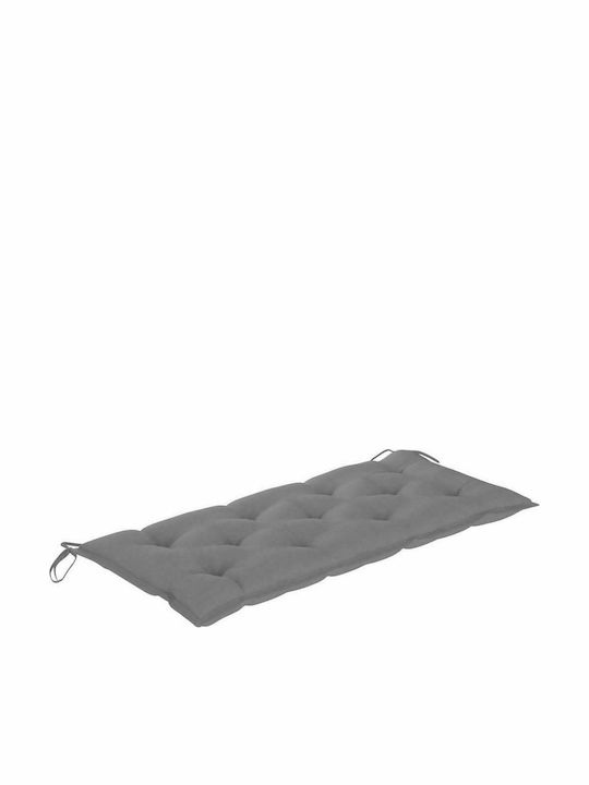 Bench Outdoor Bamboo with Pillows 118x38x45cm