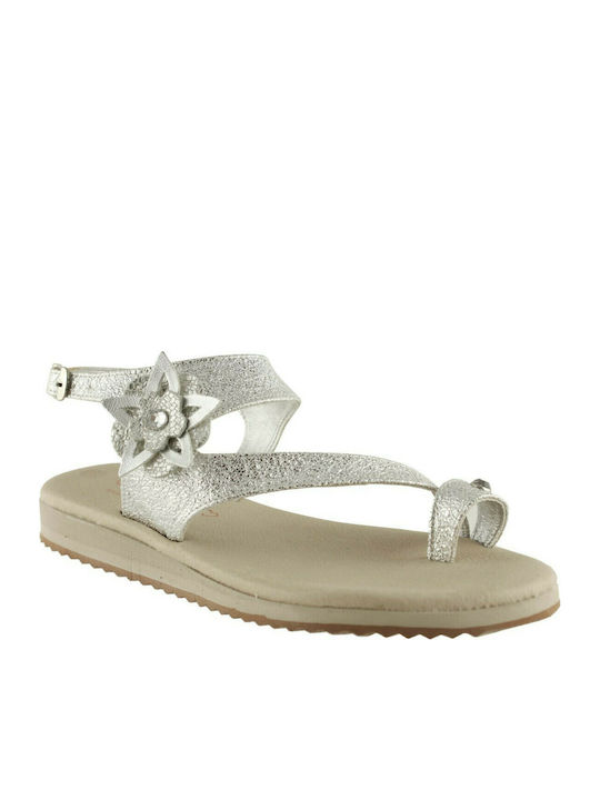 Scarpy Kinder Sandalen Silber