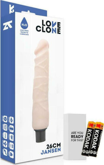 Nanma Loveclone Jansen Realistic Vibrator 26cm Carne