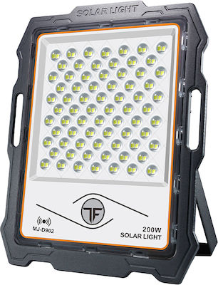 Wasserdicht Solar LED Flutlicht 200W Kaltweiß IP67