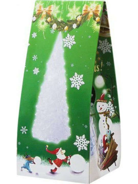Beleuchtet Weihnachtsdekoration Baum Dreieckig 17cm Grün