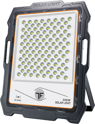 Waterproof Solar LED Floodlight 300W with Remote Control IP67