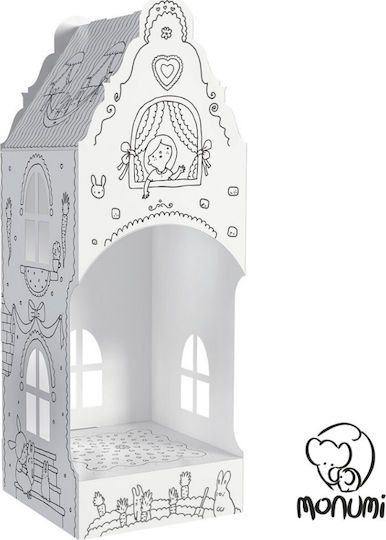 Monumi Painting 3D Carrot House - White Drawing Cardboard
