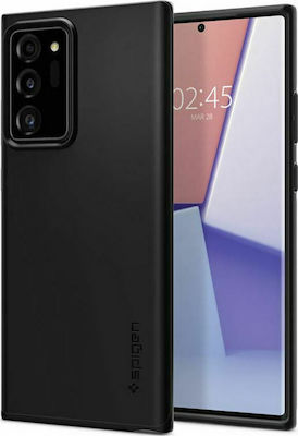 Spigen Thin Fit Synthetic Back Cover Black (Galaxy Note 20 Ultra)