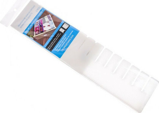Plastic Drawer Divider For Clothes in White Color 2pcs