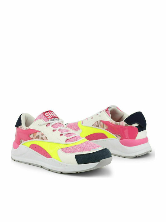 Shone Kids Sneakers 3526-014 Multicolour 3526-014_FUXIA