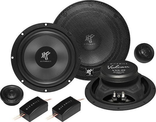 Hifonics Set Auto-Lautsprecher VX 6.2 E 6.5" mit 100W RMS (2 Weg)