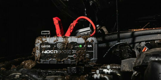 Noco Boost X GBX55 Преносим Стартер за автомобилна батерия 1750mAh с Захранваща банка / USB / Стъкла 12V