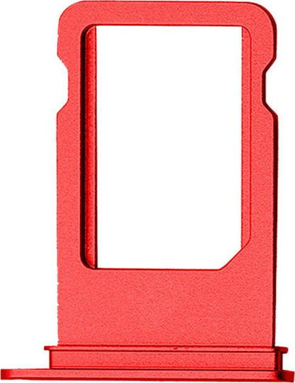 Υποδοχή Κάρτας SIM Κόκκινο για iPhone 7