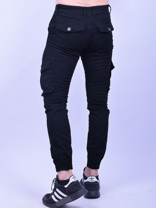 Fabric cargo pants black Black Black