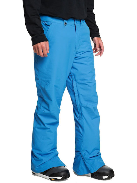 Quiksilver Estate EQYTP03116-BNR0 Pantaloni de schi și snowboard pentru bărbați Ski & Snowboard Albastru