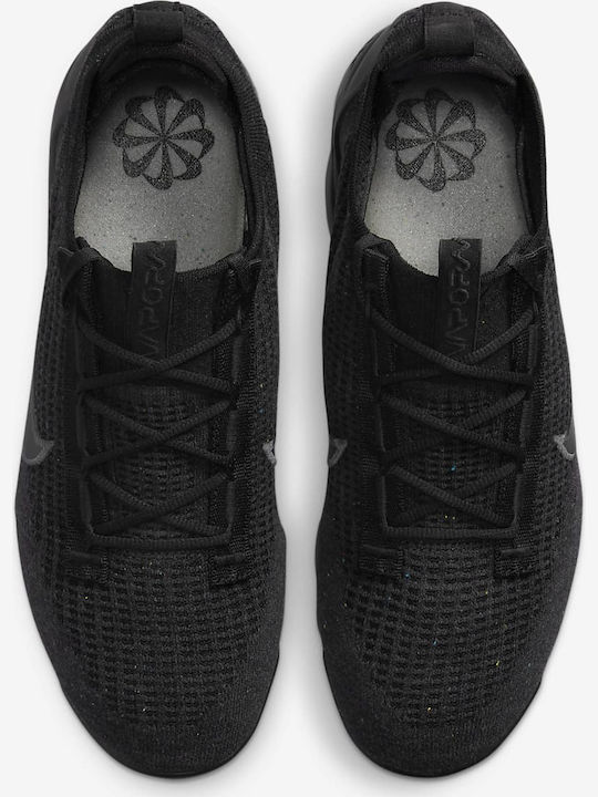 Air Vapormax 2021 Flyknit Мъжки Маратонки Черен