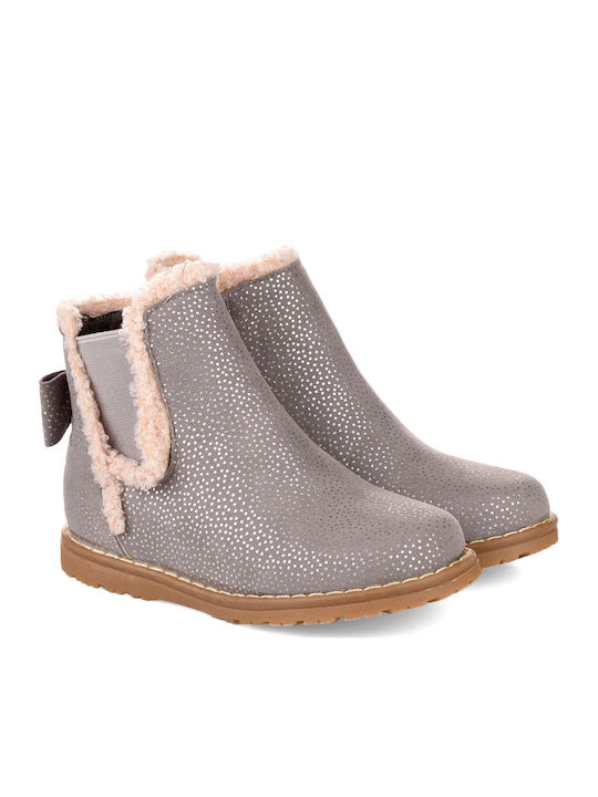 Touiti Kids Boots with Zipper Gray