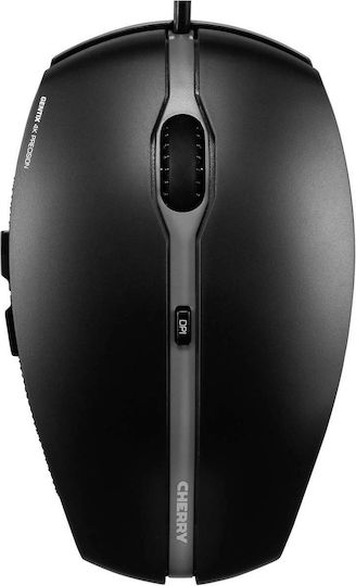 Cherry Gentix 4K Ενσύρματο Ποντίκι Μαύρο