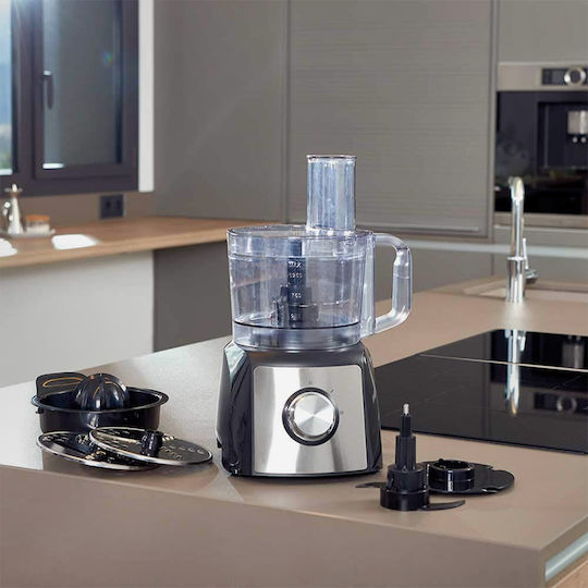 Black & Decker Multifunctional Food Processor 1200W with Pot 1.5lt Black