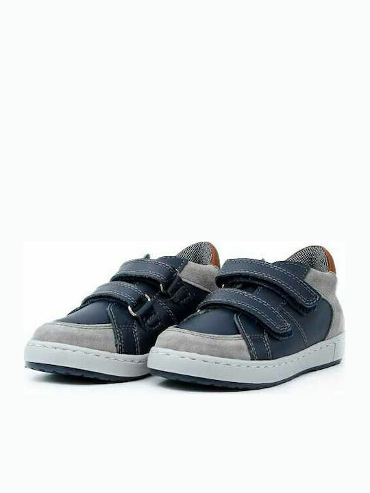 SCR5466 Παιδικά Sneakers με Σκρατς Navy Μπλε