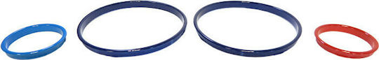 Carner Car Dashboard Decoration Dashboard Rings for BMW E39 95-04 / E38 94-01 / X5 E53 Polychrome 0019720